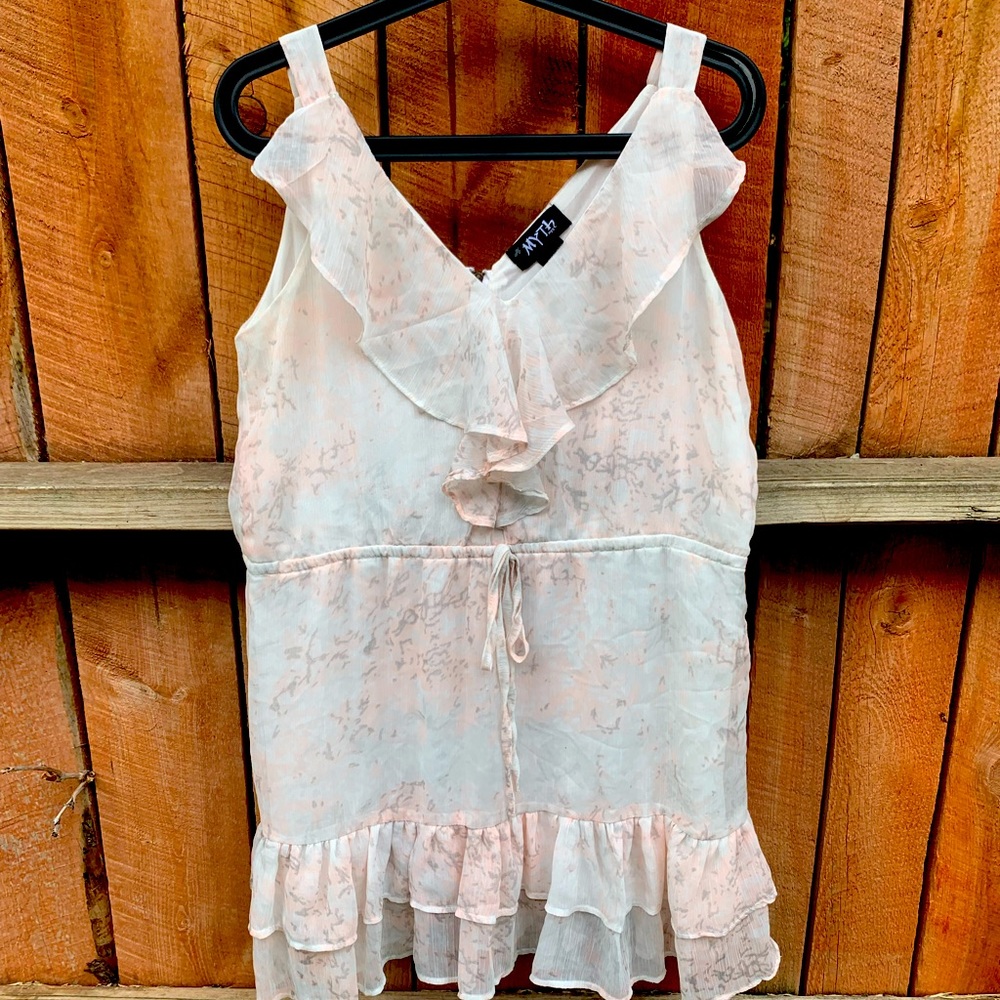 MYTH NYC Country Floral Mini Dress